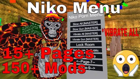 Monke Mod Manager also reminds you of any changes by viewing the most. . Gorilla tag mod menu